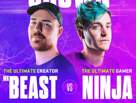 MrBeast vs Ninja .